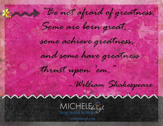 greatness michele bergh art