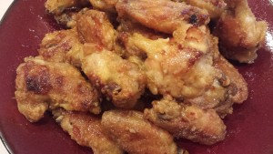 Garlic Ginger Chicken Wings